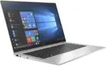 HP EliteBook 1030 G7 laptop with 10th Gen Intel Core i5 processor, compact 13.3-inch display, lightweight silver finish."