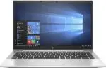 HP EliteBook 840 G7 laptop, 10th Gen Intel Core i5 processor, 14-inch display, silver finish.